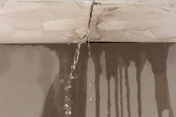 Professional Burst Pipe Cleanup technician working in Marengo, OH